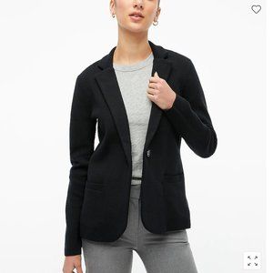 J. Crew Schoolboy Sweater Blazer Black